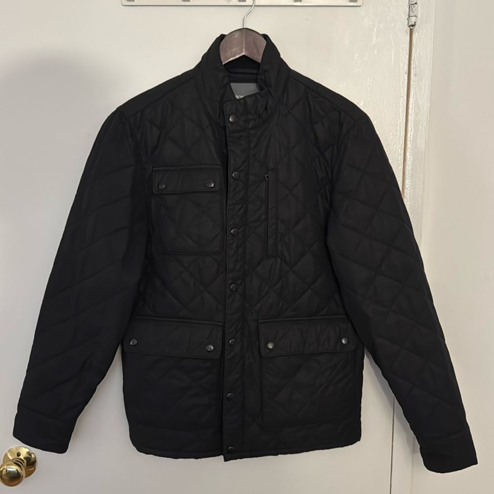 Bonobos Banff Quilted Jacket Black Medium - image 1